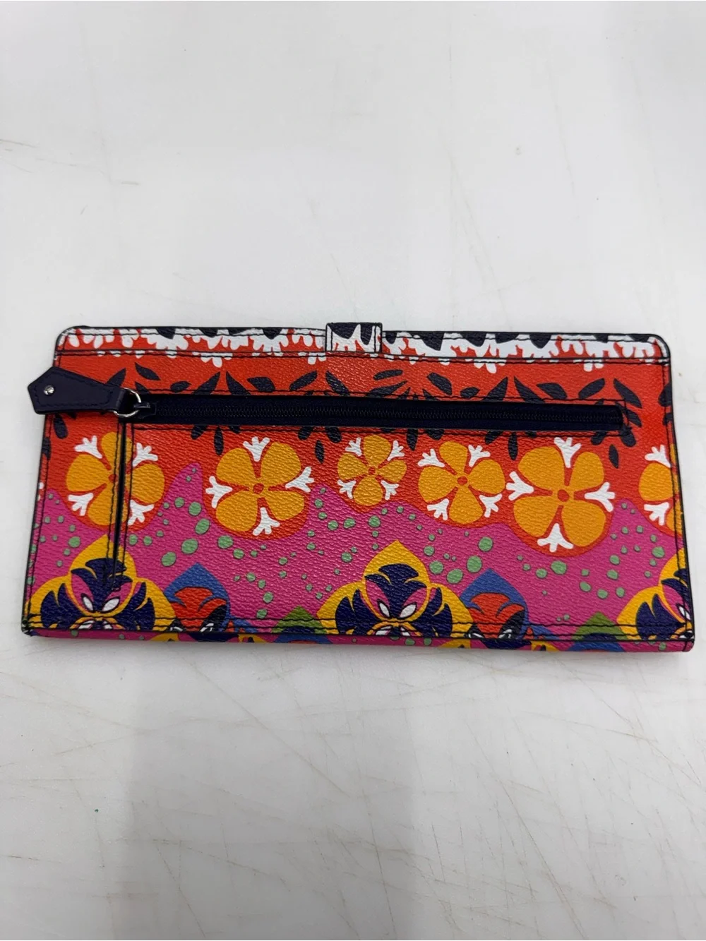 Vera Bradley Women's Pattern Play Rio Stripe Slim Wallet Clutch 4.5